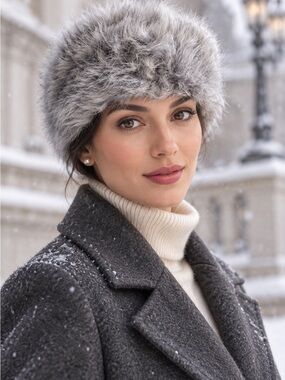 Rabbit Fur Headpiece